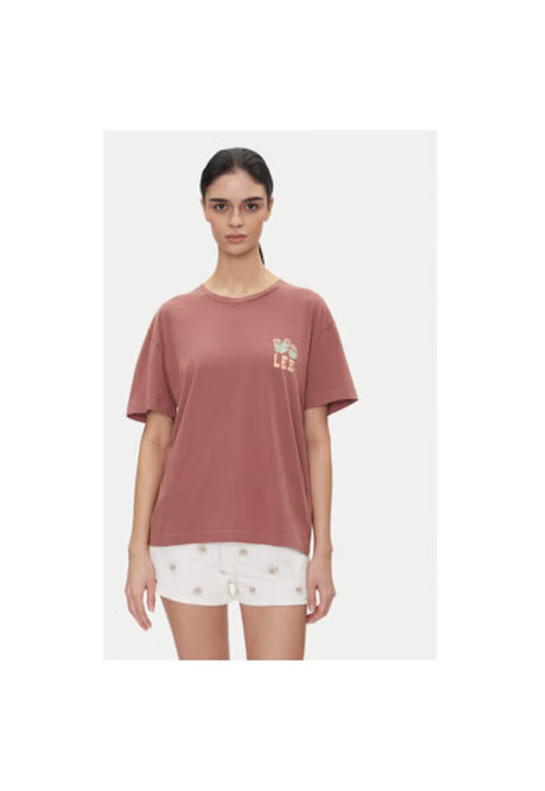 Lee Tricou dama 112363834 - Bumbac - Roz - Roz