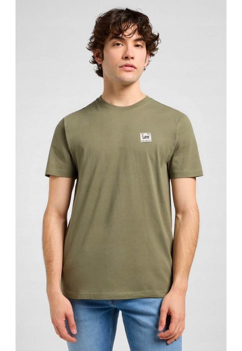 Lee Tricou de barbati - regular fit - verde - bumbac