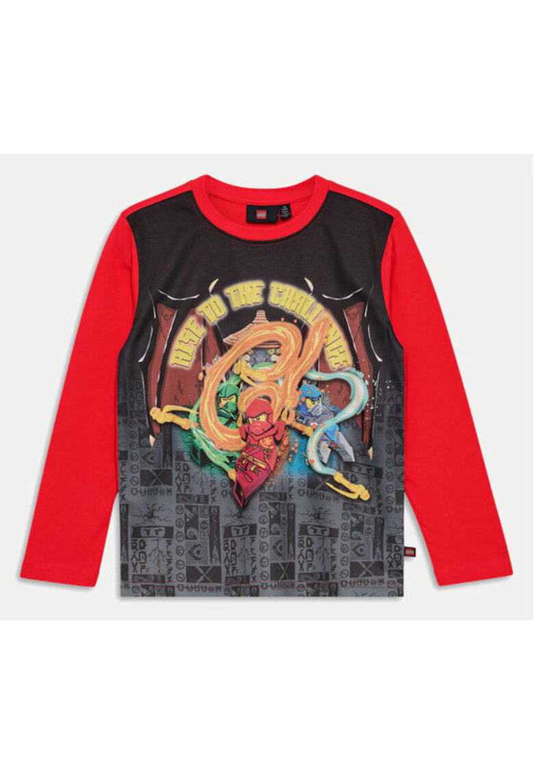Lego Bluza baieti - 304705748 - Bumbac organic - Negru - Negru