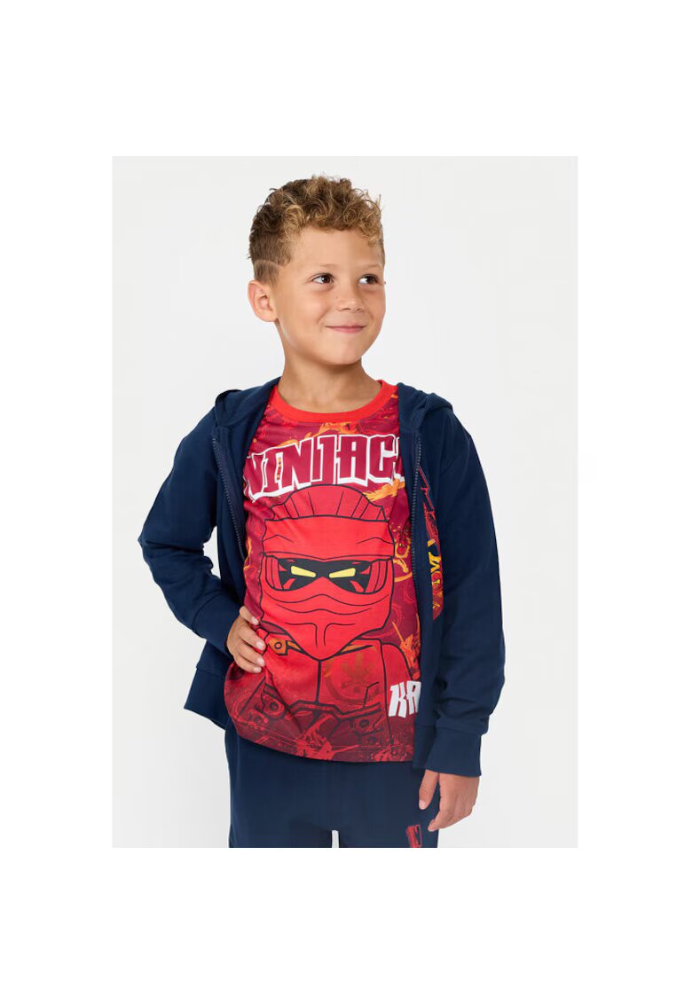 Lego Bluza baieti - 304705878 - Bumbac organic - Albastru - Albastru
