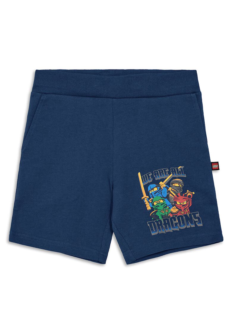 Lego Pantaloni scurti sport baieti 12011466 - Bumbac organic - Bleumarin - Bleumarin