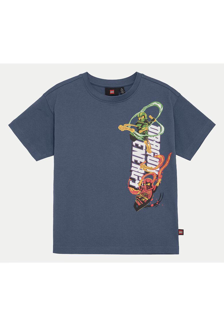 Lego Tricou baieti 12011428 - Bumbac organic - Bleumarin - Bleumarin