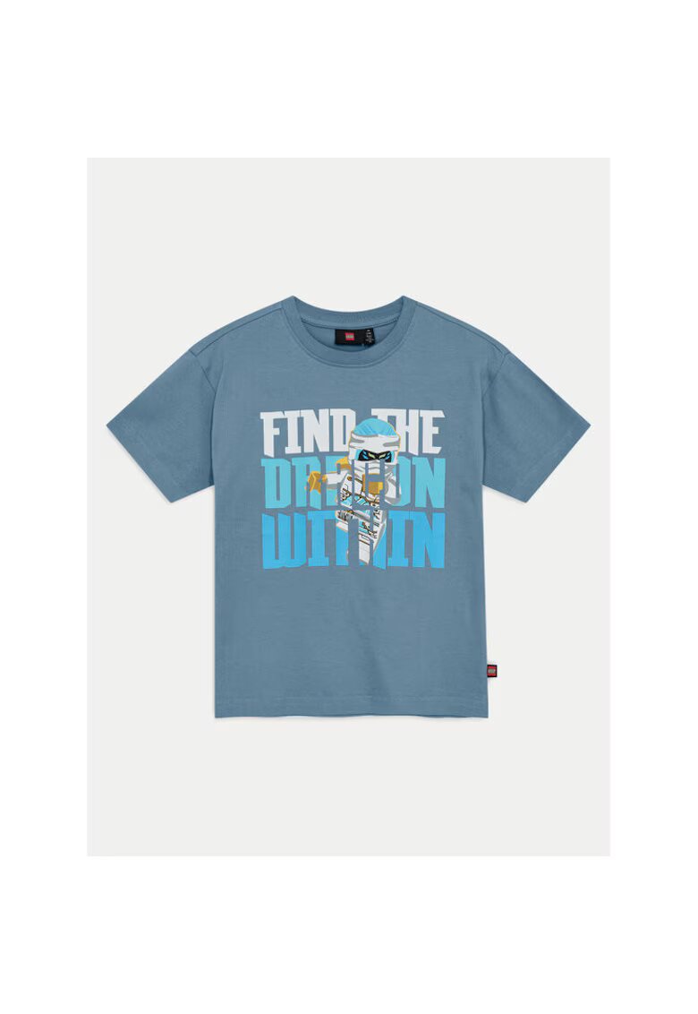 Lego Tricou baieti - 304705892 - Bumbac organic - Albastru - Albastru