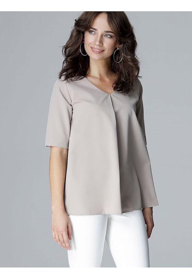 Lenitif Bluza dama bej - poliester - croiala lejera