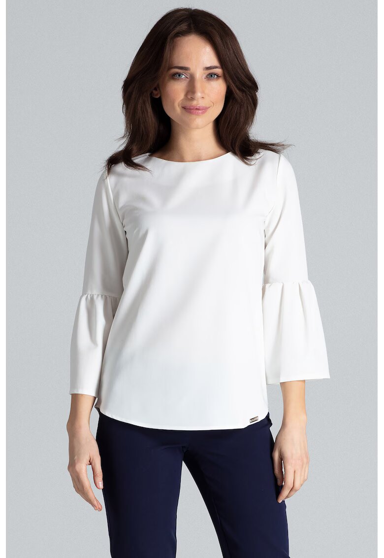 Lenitif Bluza dama - Poliester/Viscoza - Ecru -