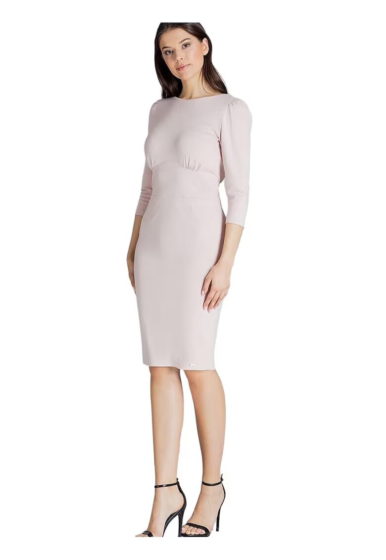 Lenitif Rochie cocktail - Viscoza/Poliester - Roz
