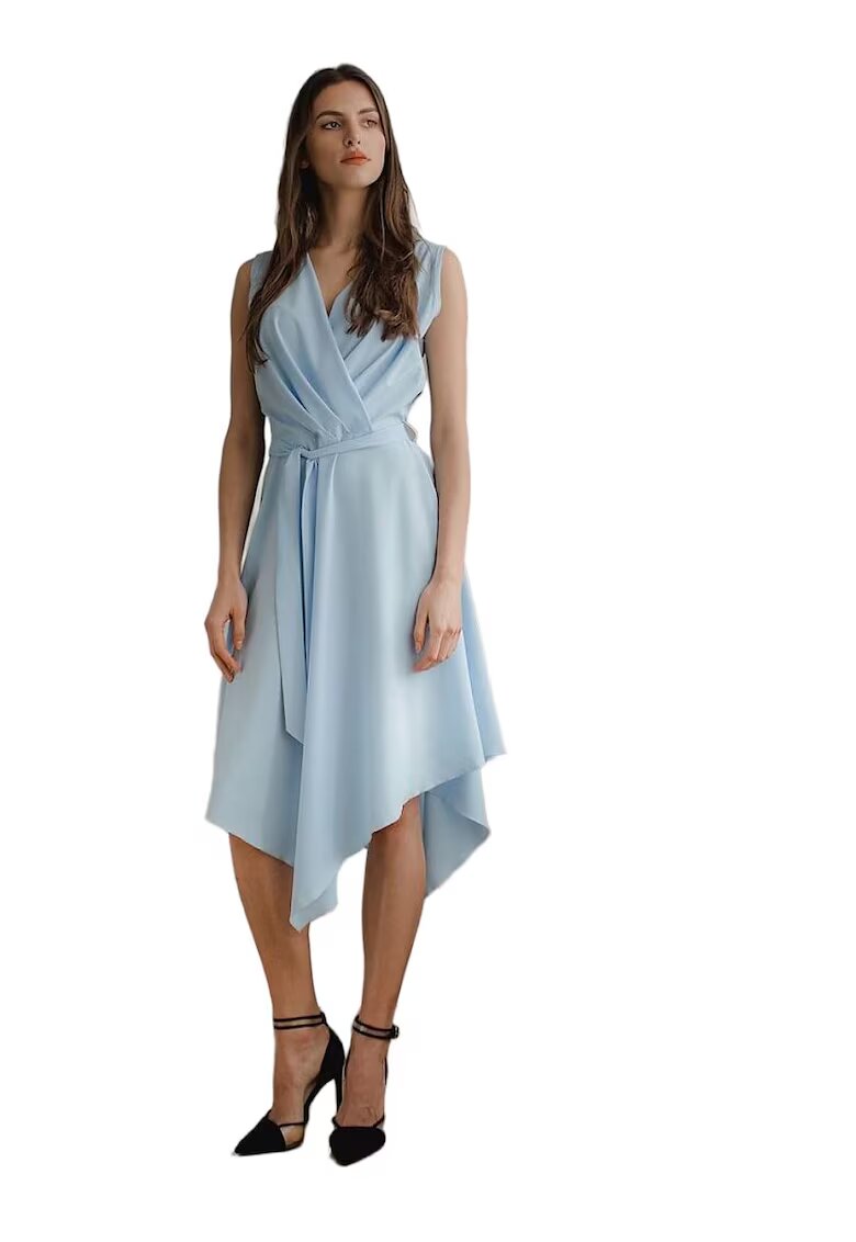 Lenitif Rochie de cocktail 5902194381109 - Poliester/Elastan - Albastru -