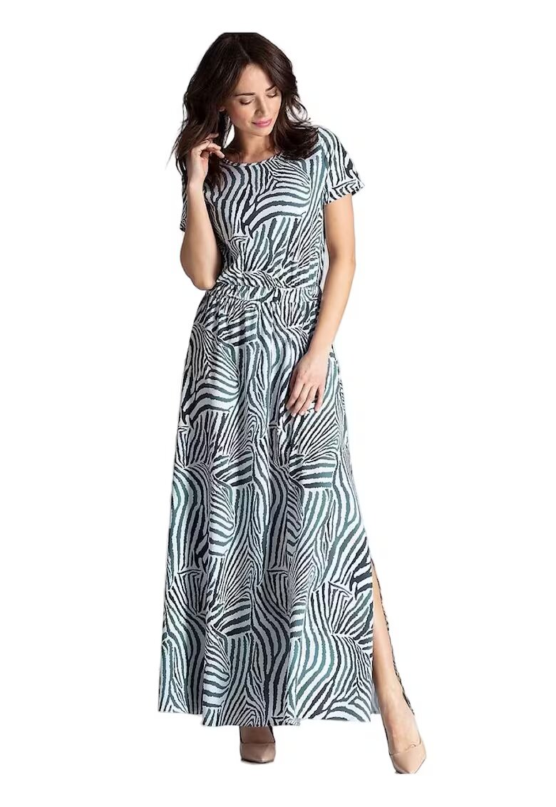 Lenitif Rochie de zi 5902194369299 - Poliester/Elastan - Multicolor -