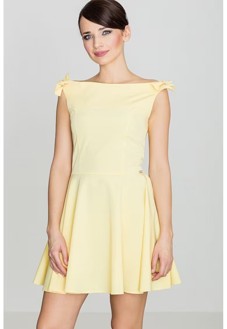Lenitif Rochie de zi model 119997 - Galben