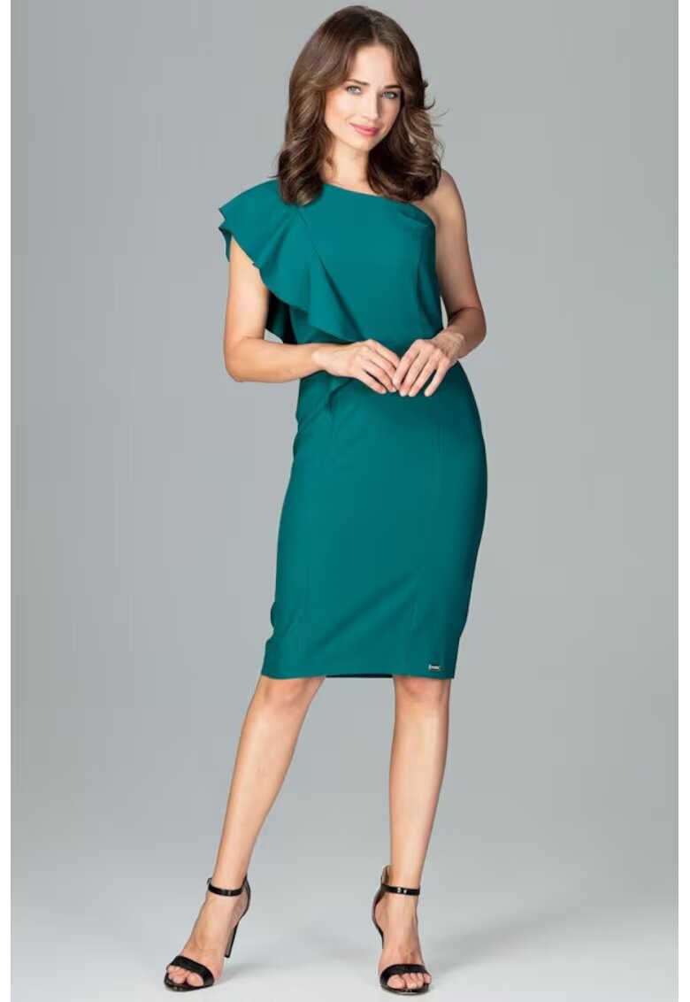 Lenitif Rochie de zi model 120762 - Verde
