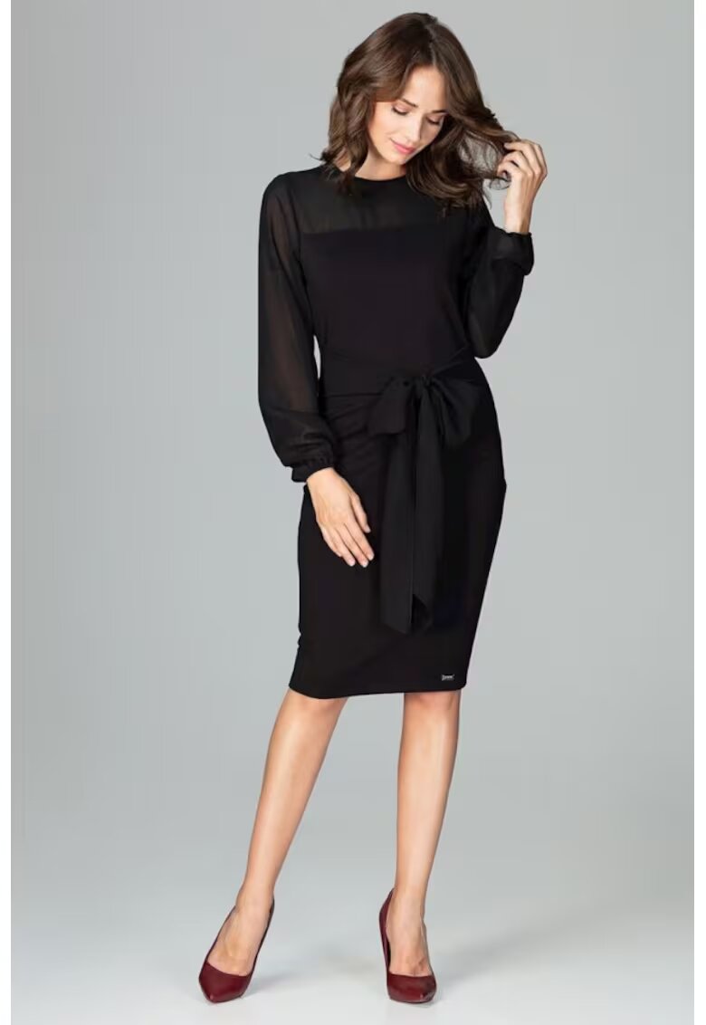 Lenitif Rochie de zi model 122503 - Negru