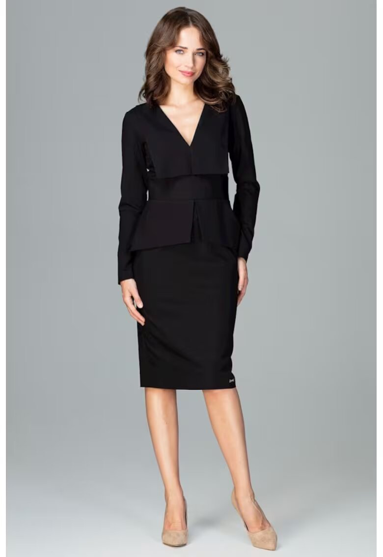 Lenitif Rochie de zi model 122517 - Negru