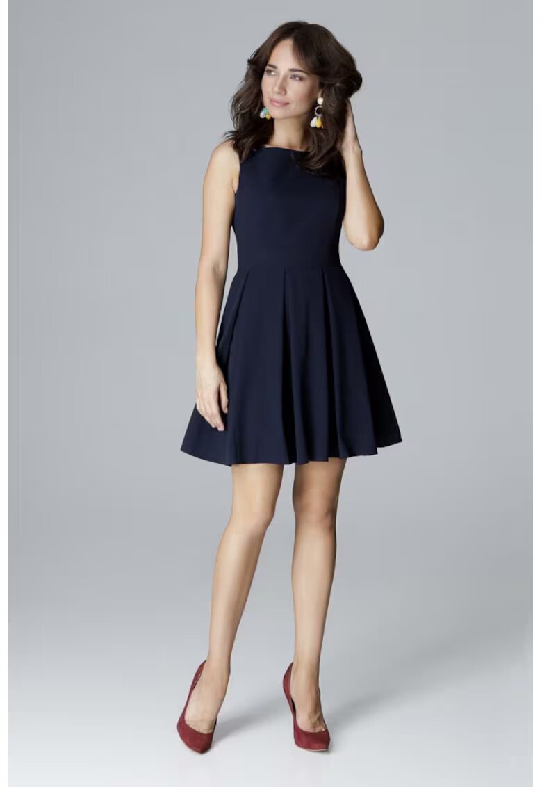Lenitif Rochie de zi model 123547 - Bleumarin