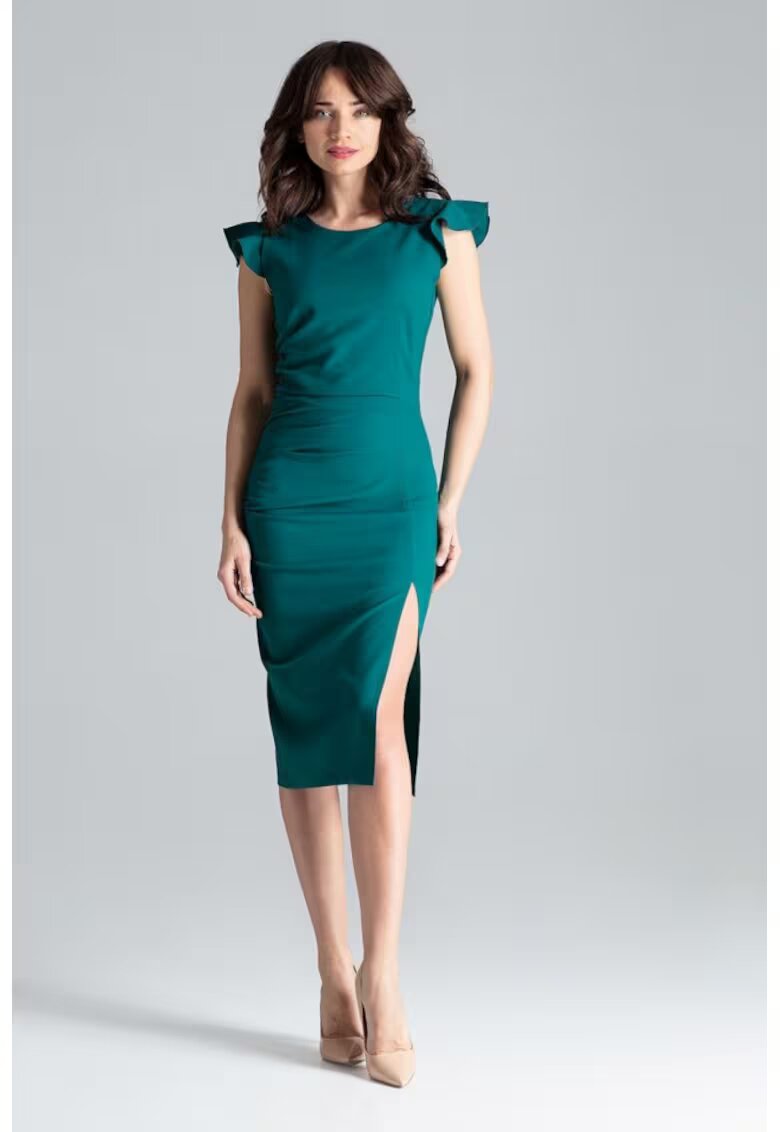 Lenitif Rochie de zi model 130946 - Verde