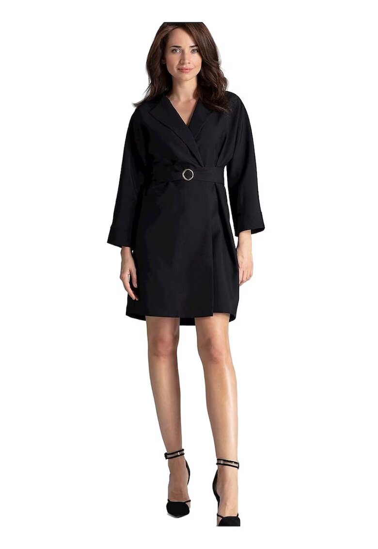 Lenitif Rochie de zi - Poliester - Negru -