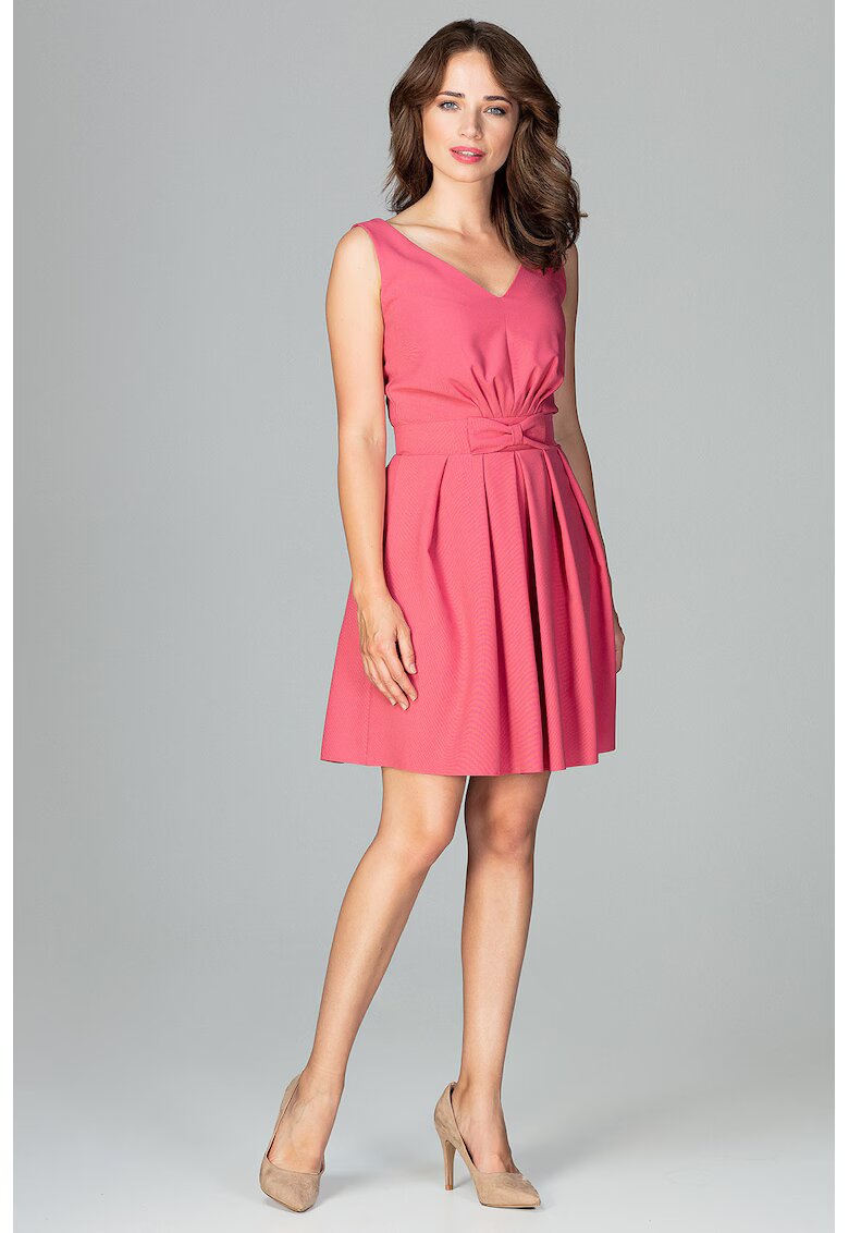 Lenitif Rochie K487 - Poliester - Roz -