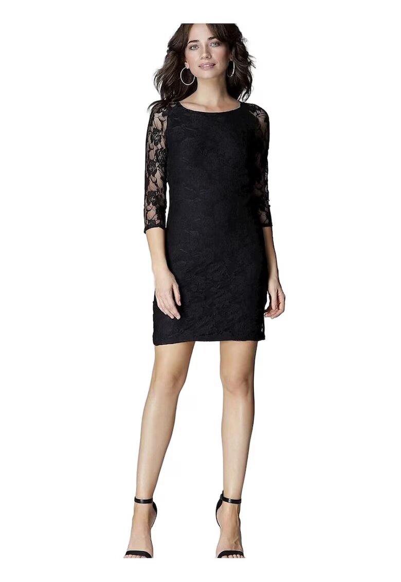 Lenitif Rochie - Poliester/Elastan - Negru - Scurta