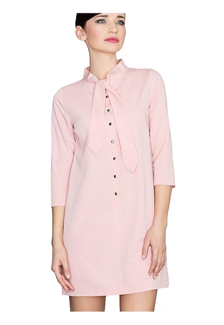 Lenitif Rochie - Viscoza - Roz - De zi -