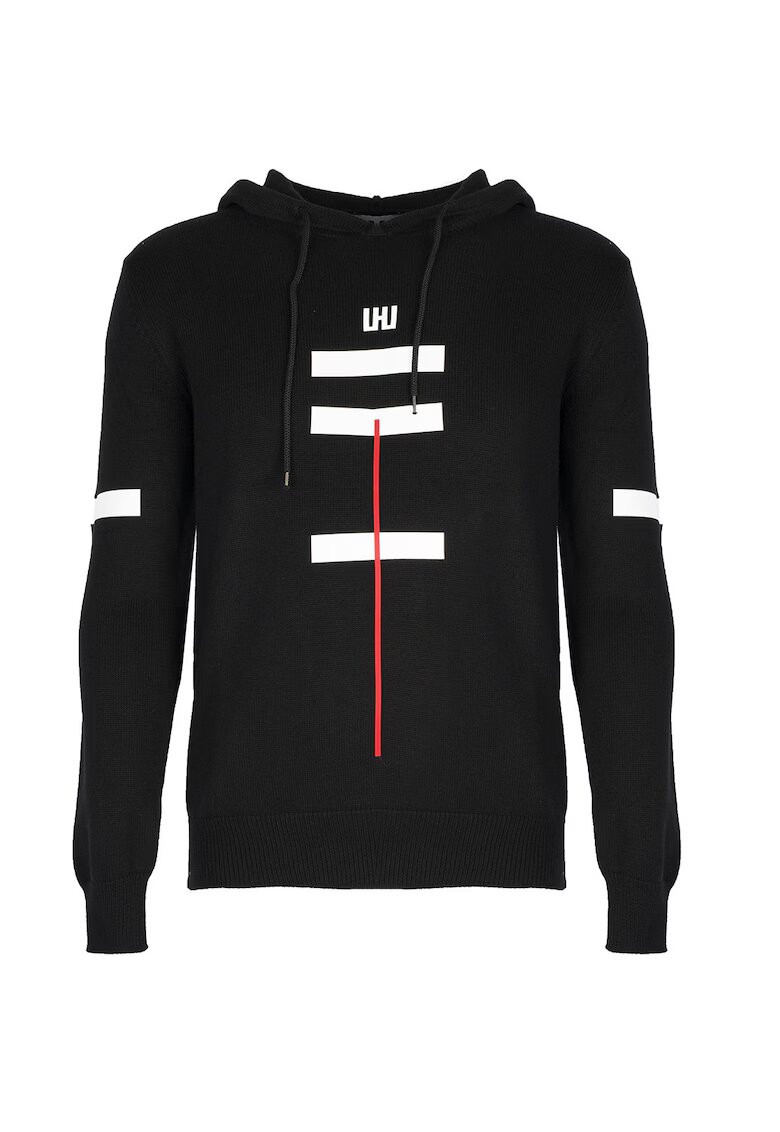 LES HOMMES Hanorac cu imprimeu logo -