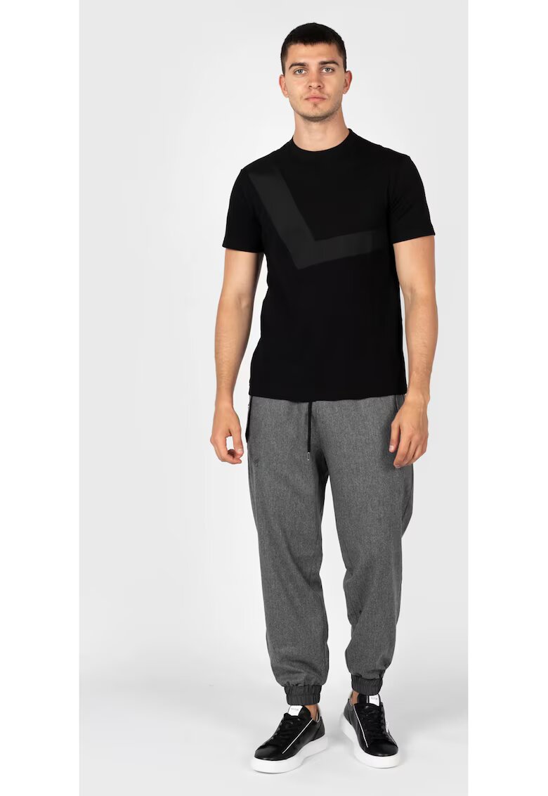 LES HOMMES Pantaloni cu snur in talie - 48