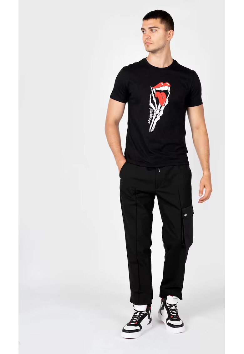 LES HOMMES Tricou cu imprimeu grafic -