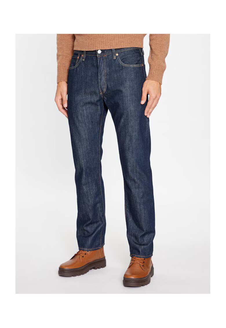 Levis Blugi barbati - 206429971 - Bumbac - Albastru - Albastru