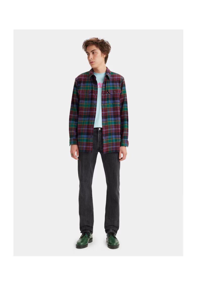 Levis Blugi barbati - 303341756 - Bumbac - Negru - Negru