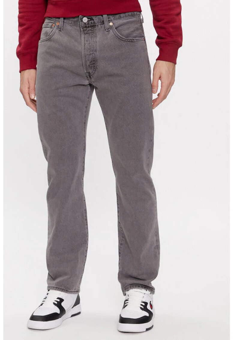 Levis Blugi barbati - 303663889 - Bumbac - Gri - Gri