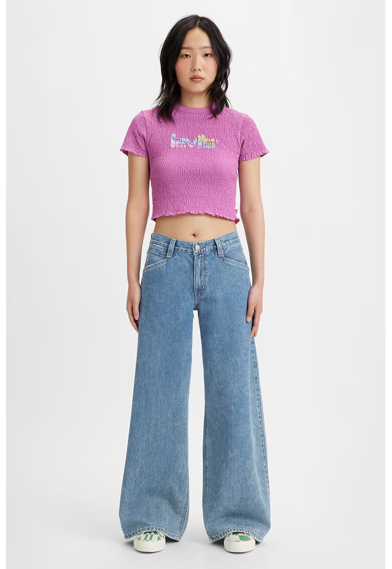 Levis Blugi cu croiala ampla Youth - Albastru pastel