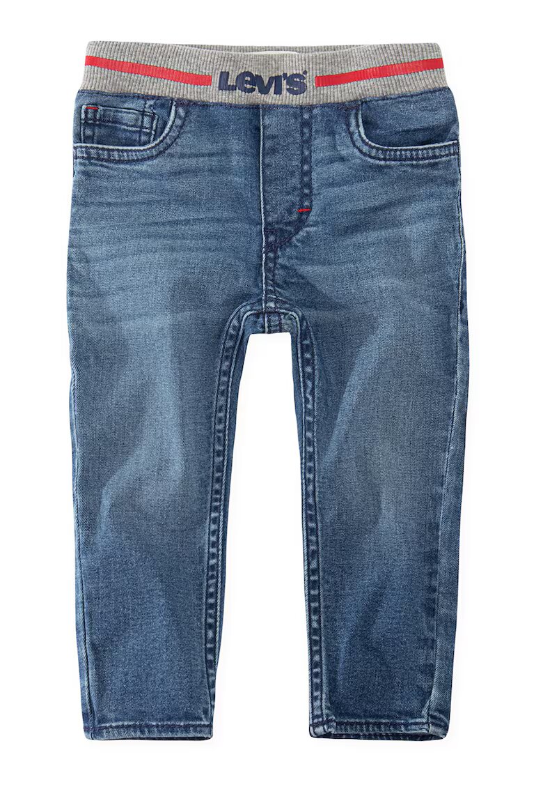 Levis Blugi cu talie elastica - Albastru inchis