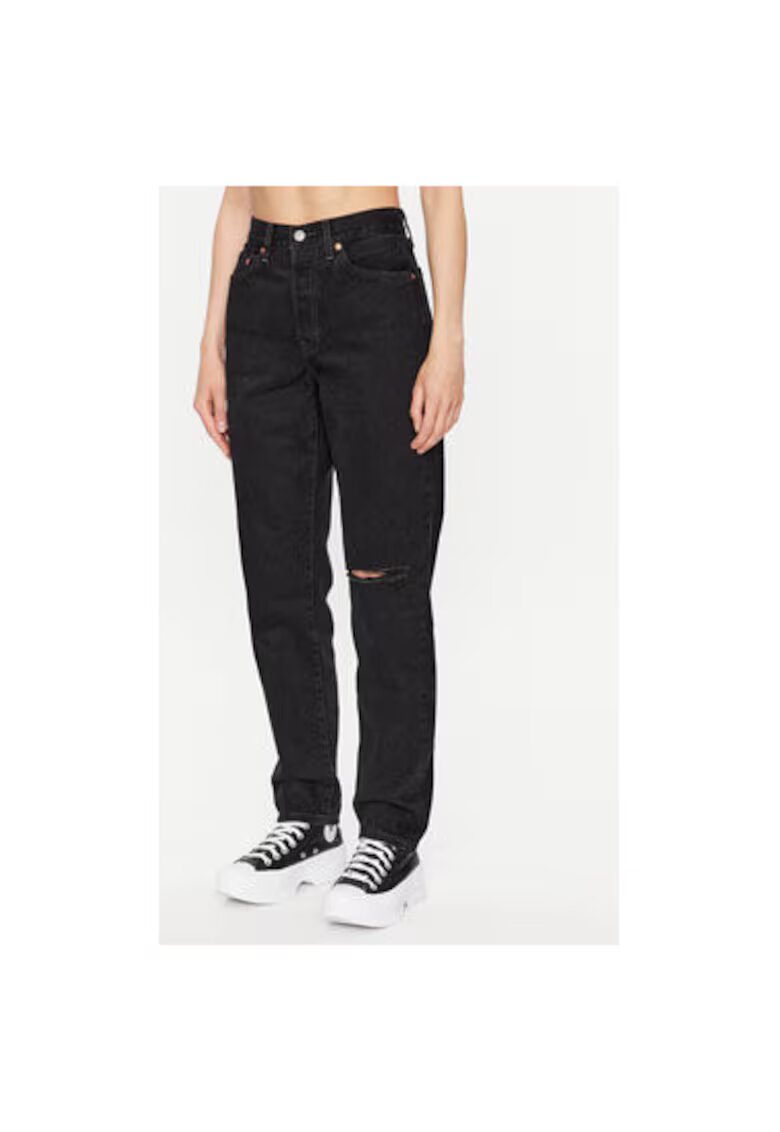 Levis Blugi dama - 303342463 - Bumbac - Negru - Negru