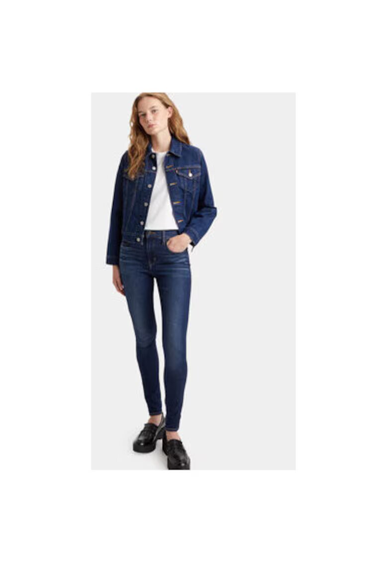 Levis Blugi dama - 303866303 - Bumbac/Lyocell - Albastru - Albastru