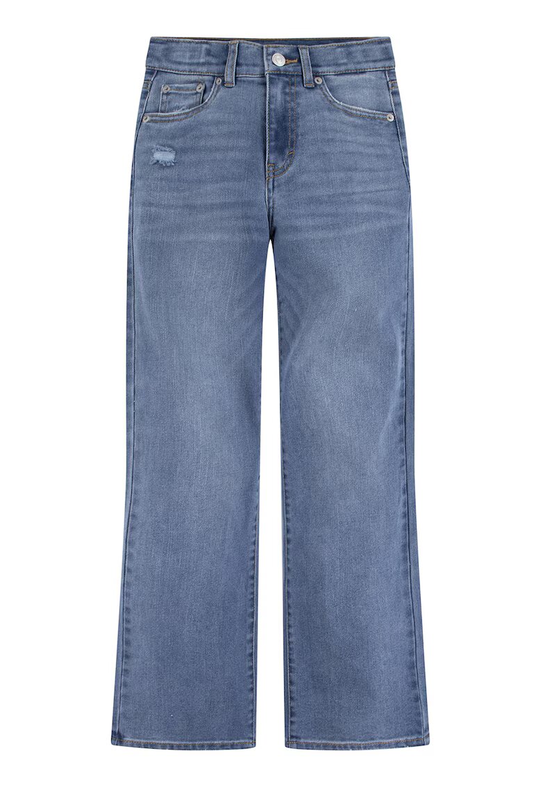 Levis Blugi din amestec de bumbac cu croiala ampla - Albastru prafuit