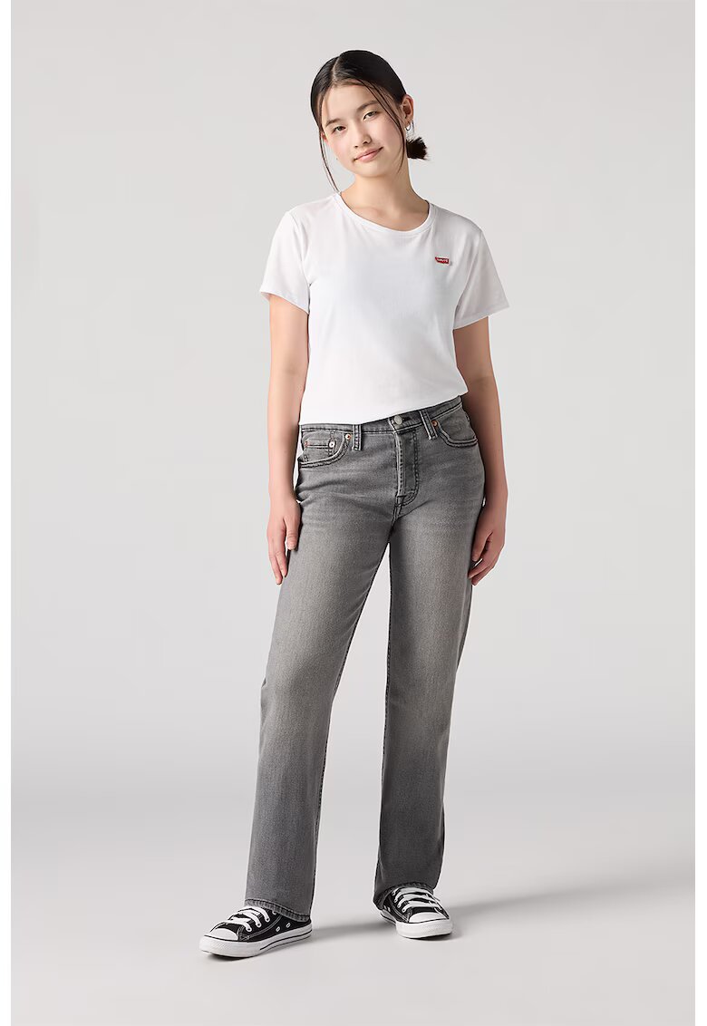 Levis Blugi drepti cu aspect decolorat 501 - Gri