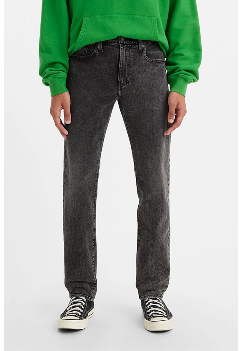 Levis Blugi elastici cu croiala conica 502™ - Negru