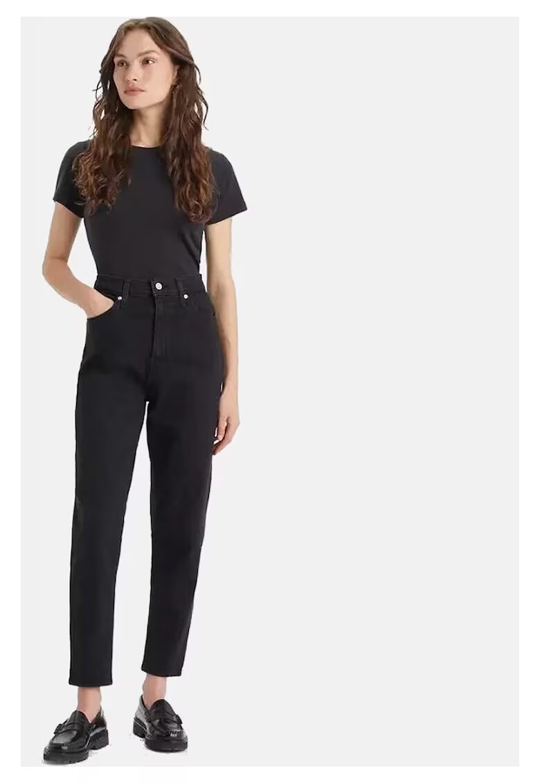 Levi's Blugi Mom fit cu talie inalta