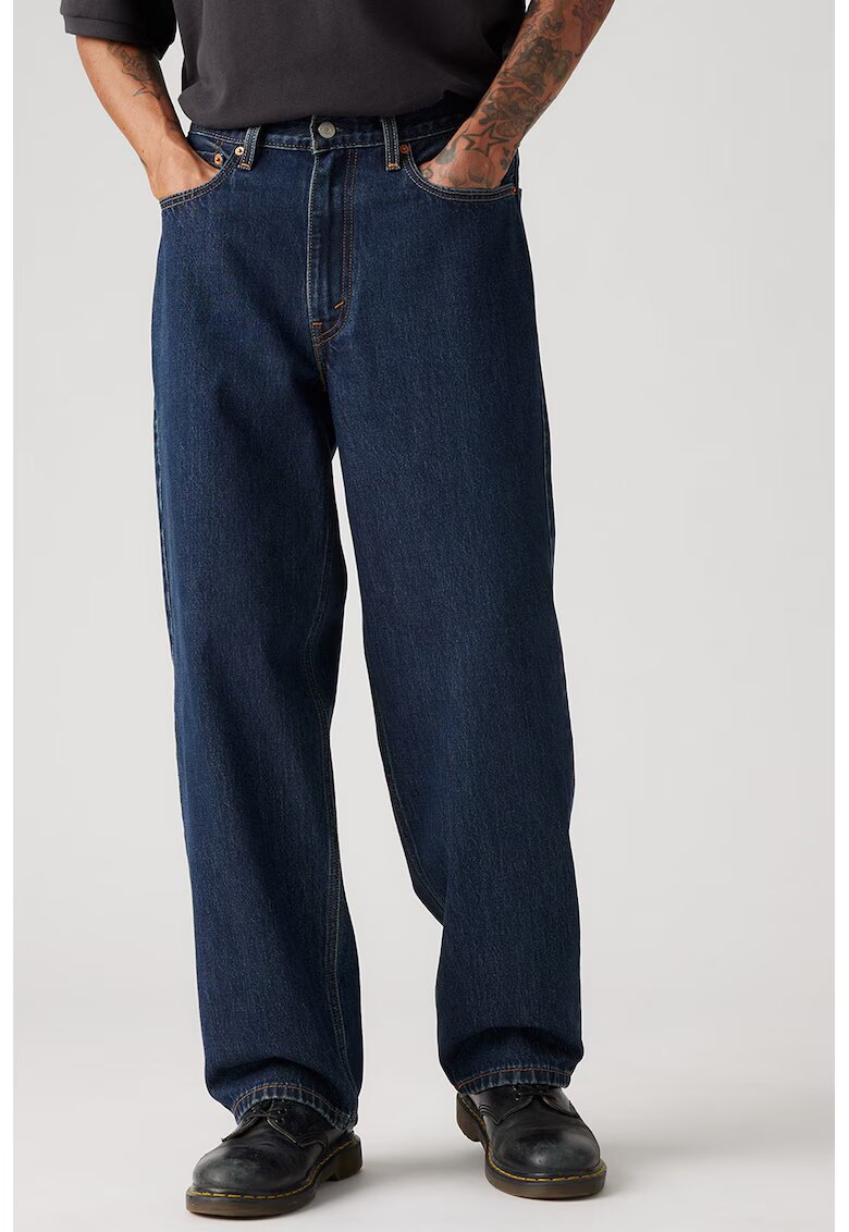 Levis Blugi relaxed fit Youth - Bleumarin