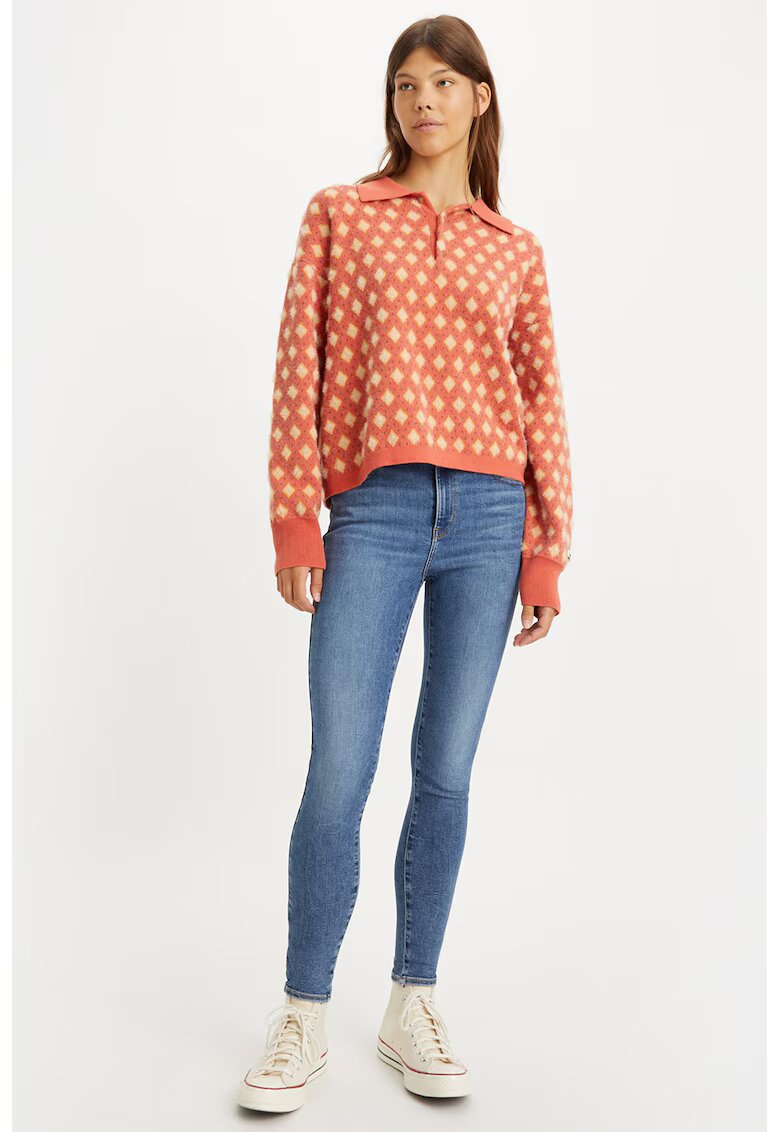 Levis Blugi skinny cu talie inalta 720™ - Albastru inchis