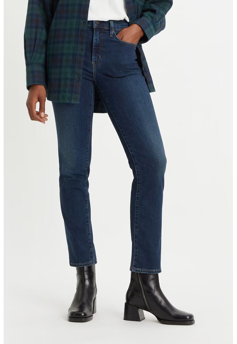 Levi's Blugi slim fit 724™ - Albastru melange