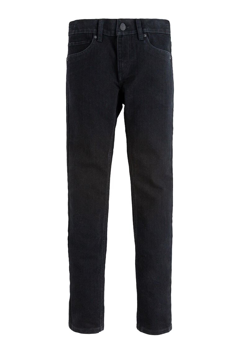 Levis Blugi uni cu talie medie - Negru stins