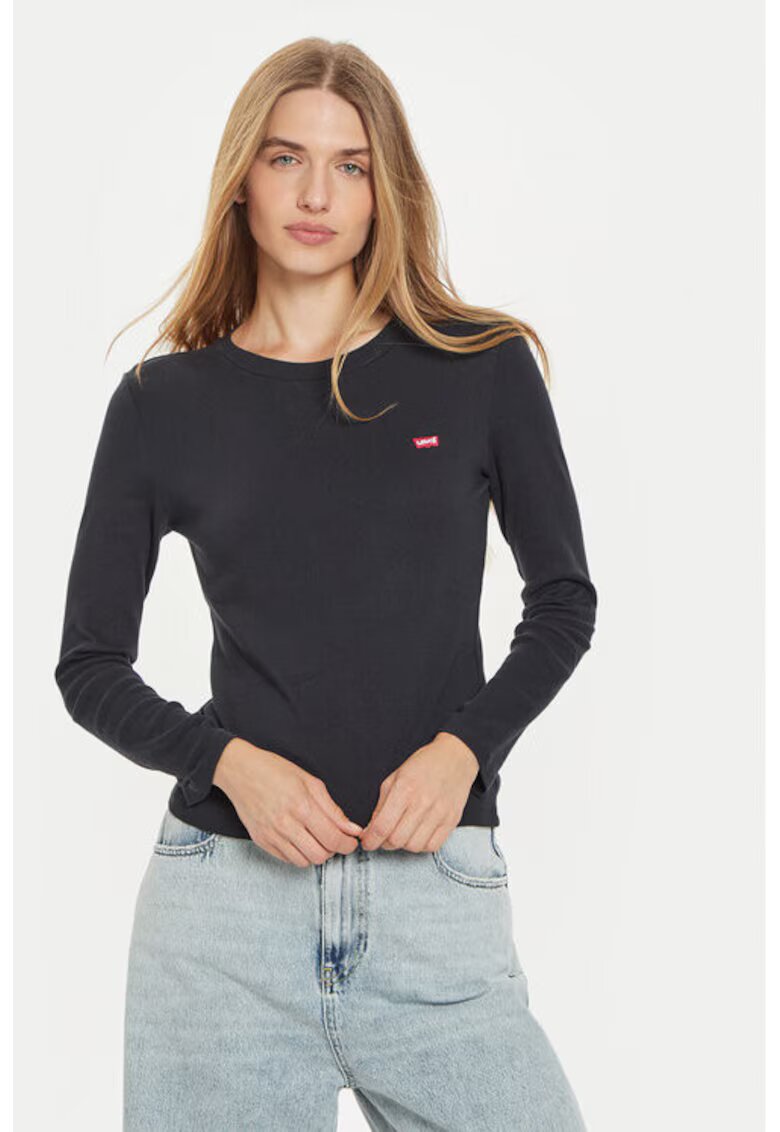 Levis Bluza dama - 304252891 - Bumbac - Negru - Negru