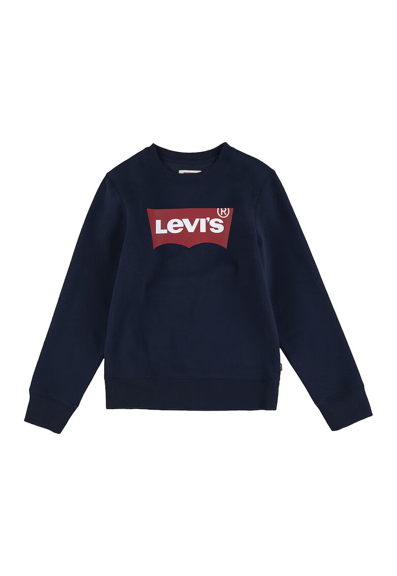 Levis Bluza de trening cu imprimeu logo - Rosu/Alb/Albastru inchis