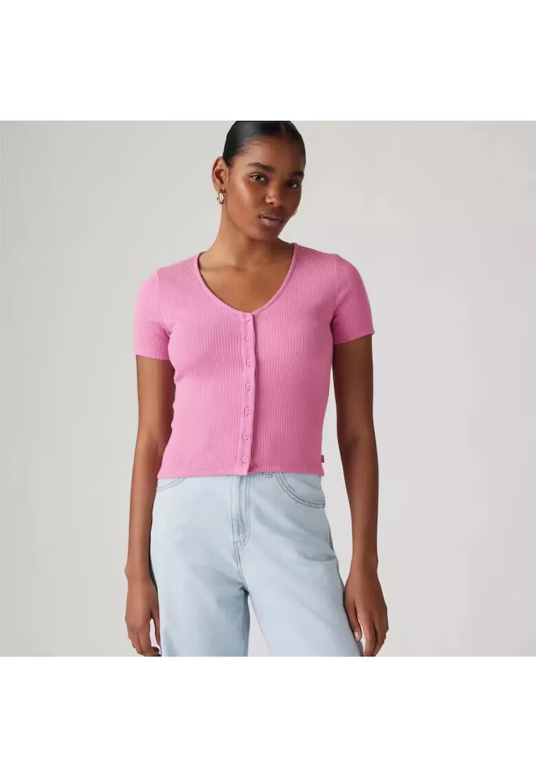 Levi's Bluza striata cu nasturi