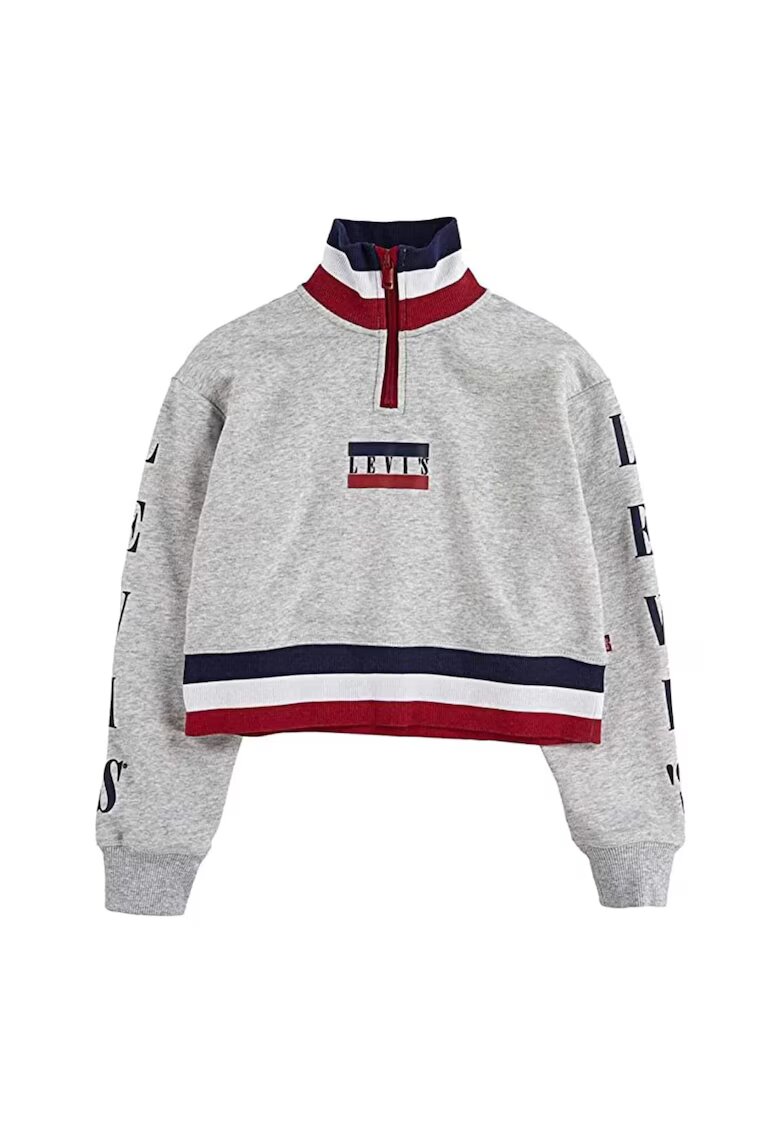 Levis Bluzon Crop cu detalii contrastante -