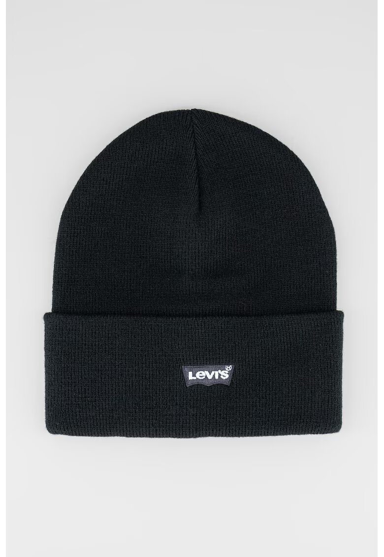 Levi's Caciula cu logo brodat Tonal - Negru