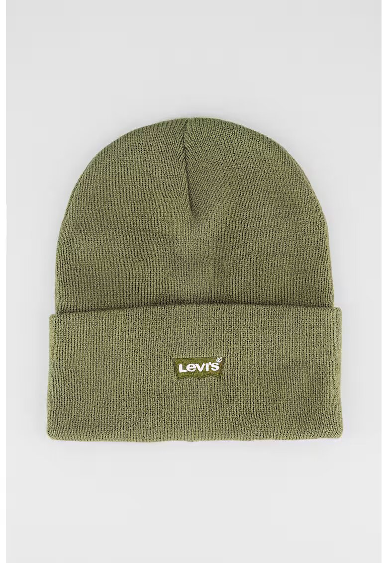 Levi's Caciula cu logo brodat Tonal - Verde sparanghel