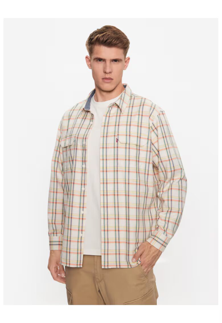 Levis Camasa barbati - 303342418 - Bumbac - Bej