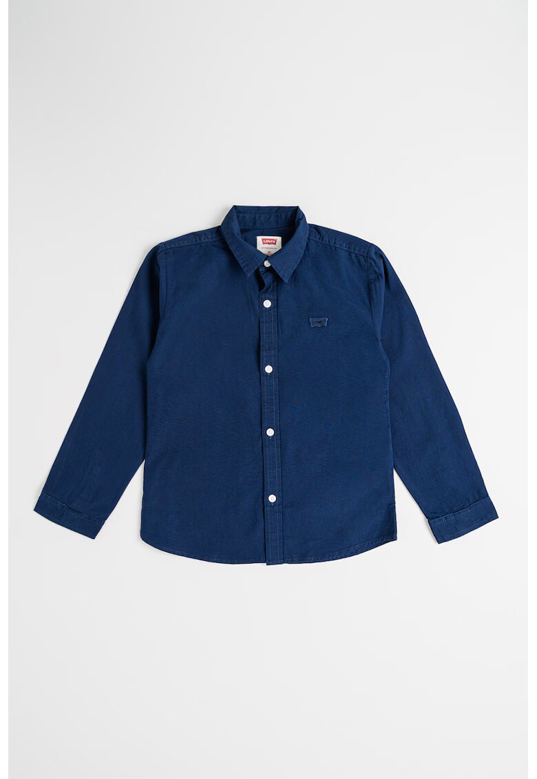 Levis Camasa de bumbac cu maneci lungi - Bleumarin