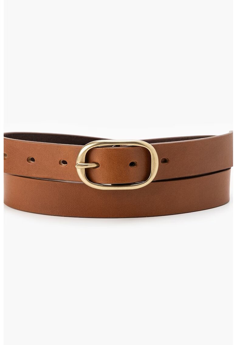 Levis Curea de piele cu o catarama metalica - Caramel
