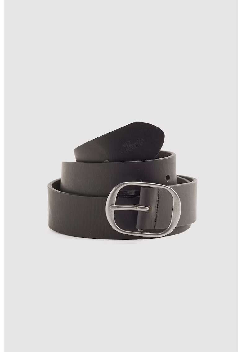 Levis Curea din piele cu catarama cu nit - Negru